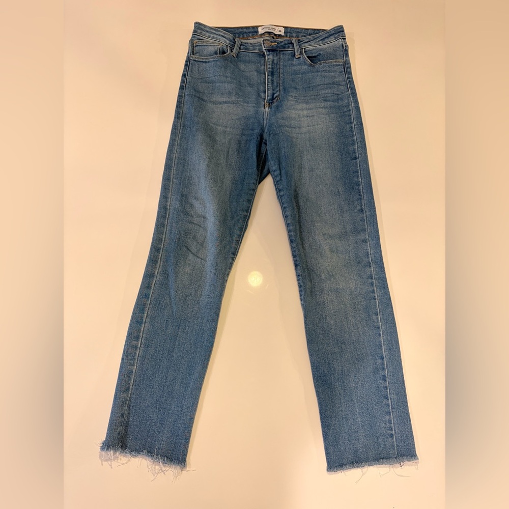 Just Black Women's Straight Leg Jeans - Light Blue